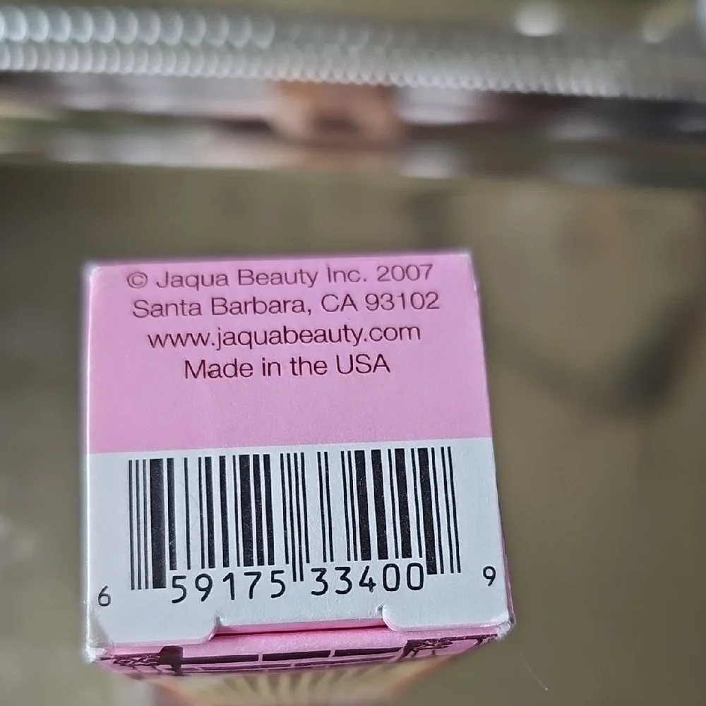 NIB Jaqua Beauty Peach Parfait Lip Whip Lip Gloss Peach Scented With Shimmer